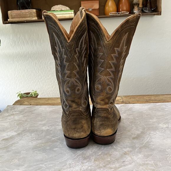 Boot Star by Old Gringo Brown Distressed Cowboy Western Boots Mens 13D Leather main image 12
